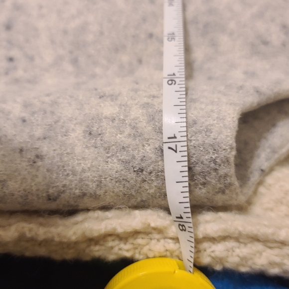 Club Monaco Wool Blend Tweed Open- Front Vest Gray Specked Size XS - Picture 11 of 13